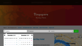 What Boutiquehotels-singapore.com website looked like in 2019 (4 years ago)