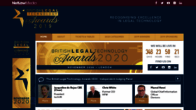 What Britishlegalitawards.com website looked like in 2019 (4 years ago)