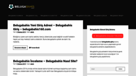 What Belugabahisgiris.xyz website looked like in 2019 (4 years ago)