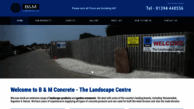 What Bmconcrete.co.uk website looked like in 2019 (4 years ago)