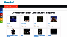 What Blackdahliamurder.download-ringtone.com website looked like in 2019 (4 years ago)