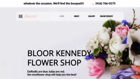 What Bk2194flowers.com website looked like in 2019 (4 years ago)