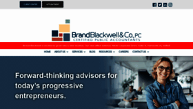 What Brandblackwell.com website looked like in 2019 (4 years ago)