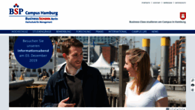 What Bsp-campus-hamburg.de website looked like in 2019 (4 years ago)