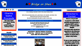 What Bridgeonshea.com website looked like in 2019 (4 years ago)