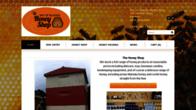 What Boihoneyshop.co.nz website looked like in 2019 (4 years ago)