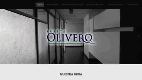 What Bufeteolivero.com website looked like in 2019 (4 years ago)