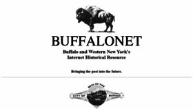 What Buffalonet.org website looked like in 2019 (4 years ago)