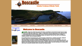 What Boscastlecornwall.org.uk website looked like in 2019 (4 years ago)