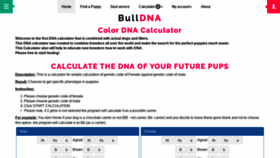 What Bulldna.com website looked like in 2019 (4 years ago)