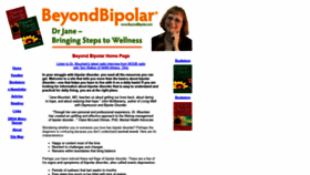 What Beyondbipolar.com website looked like in 2019 (4 years ago)