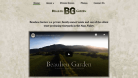 What Beaulieugarden.com website looked like in 2019 (4 years ago)