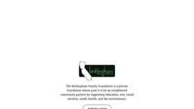 What Brittinghamfamilyfoundation.org website looked like in 2019 (4 years ago)