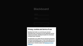What Blackboard.coursesites.com website looked like in 2019 (4 years ago)