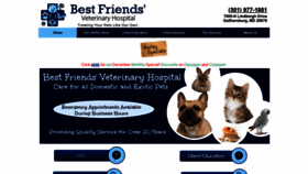 What Bestfriendsvethosp.com website looked like in 2019 (4 years ago)