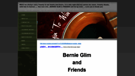 What Bernieglimcountryroads.com website looked like in 2019 (4 years ago)