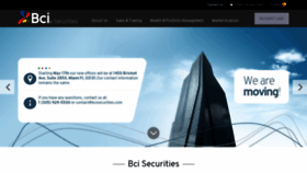 What Bcisecurities.com website looked like in 2019 (4 years ago)