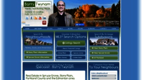 What Barrytwynam.com website looked like in 2019 (4 years ago)