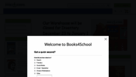 What Books4school.com website looked like in 2019 (4 years ago)