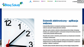 What Blizejszkoly.pl website looked like in 2019 (4 years ago)