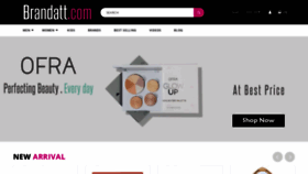 What Brandatt.com website looked like in 2019 (5 years ago)