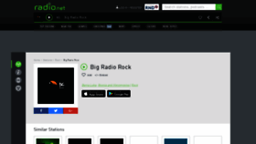 What Bigradiorock.radio.net website looked like in 2019 (4 years ago)