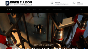 What Binerellison.com website looked like in 2019 (4 years ago)