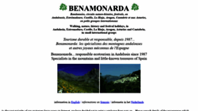 What Benamonarda.com website looked like in 2019 (4 years ago)
