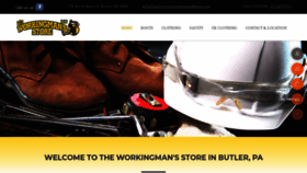 What Butlerworkclothingandboots.com website looked like in 2019 (4 years ago)