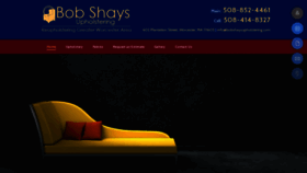 What Bobshaysupholstering.com website looked like in 2019 (4 years ago)
