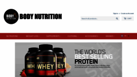 What Bodynutrition.ch website looked like in 2019 (4 years ago)