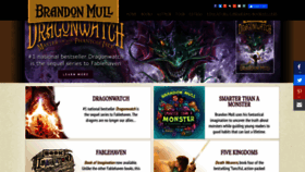 What Brandonmull.com website looked like in 2019 (4 years ago)