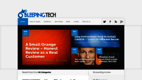 What Bleepingtech.com website looked like in 2019 (4 years ago)