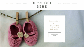 What Blogdelbebe.com website looked like in 2019 (4 years ago)