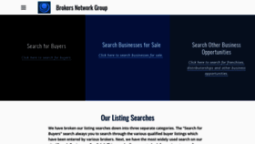 What Brokersnetworkgroup.com website looked like in 2019 (4 years ago)
