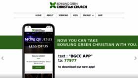 What Bowlinggreenchristian.org website looked like in 2019 (4 years ago)