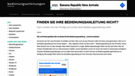What Bedienungsanleitungenonline.de website looked like in 2019 (4 years ago)