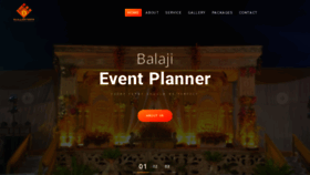 What Balajieventslucknow.com website looked like in 2019 (4 years ago)