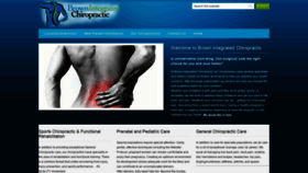 What Brownintegratedchiropractic.com website looked like in 2019 (4 years ago)