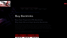 What Buy-backlinks.net website looked like in 2019 (4 years ago)