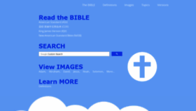 What Bibleing.com website looked like in 2019 (4 years ago)