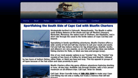 What Bluefin-charters.com website looked like in 2019 (4 years ago)