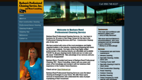 What Barbarareedprocleaning.com website looked like in 2019 (4 years ago)