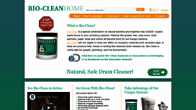 What Bio-cleanhome.com website looked like in 2019 (4 years ago)