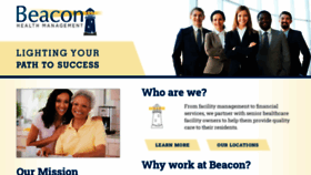What Beaconhealthmanagement.com website looked like in 2019 (4 years ago)