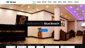 What Bluebeach.lk website looked like in 2019 (4 years ago)