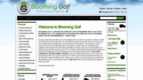 What Bloominggolf.co.nz website looked like in 2019 (4 years ago)
