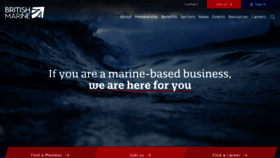 What Britishmarine.co.uk website looked like in 2019 (4 years ago)