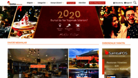What Bursarestaurants.com website looked like in 2019 (4 years ago)