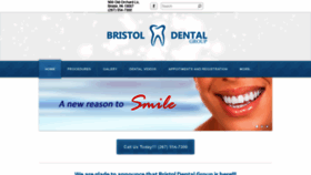 What Bristol-dentalgroup.com website looked like in 2019 (4 years ago)